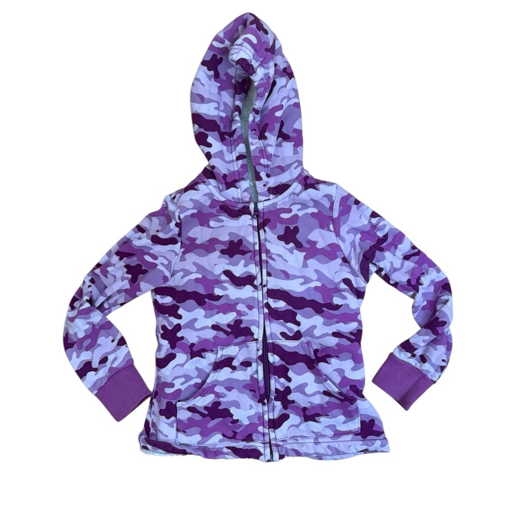 Uniqlo Kids Purple Camouflage Jacket
